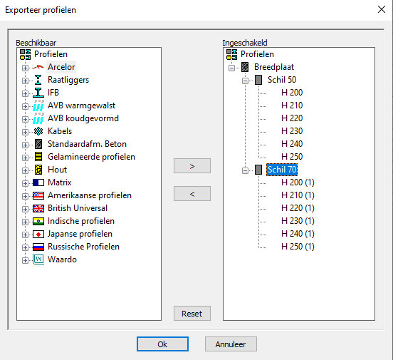 Matrix PT Profielen | Matrix Knowledge Base